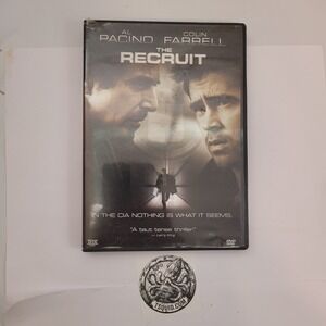 Touchstone The Recruit DVD Al Pacino Colin Farrell CIA Thriller 2003 Movie